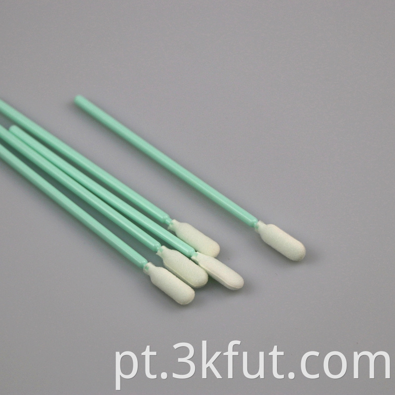 Rigid PP Stick Cleanroom Foam swab